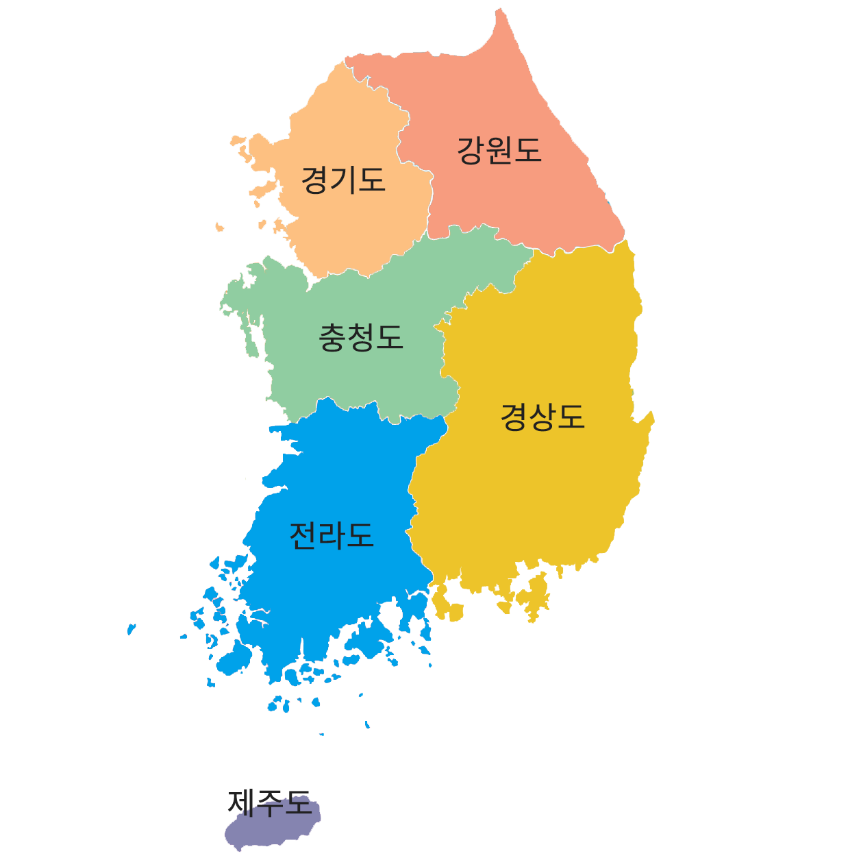 Korea Map